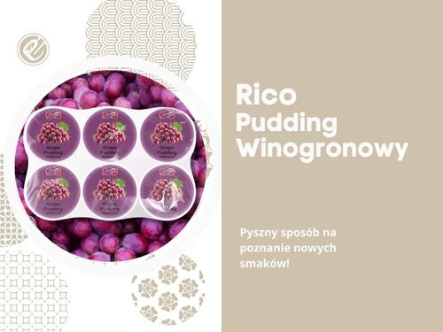 Rico Grape Pudding deser o smaku winogronowym 6x65g na Arena.pl