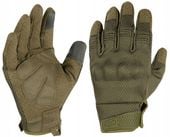 RĘKAWICE TAKTYCZNE WOJSKOWE OCHRONNE TOUCHSCREEN M-TAC A30 OLIVE L