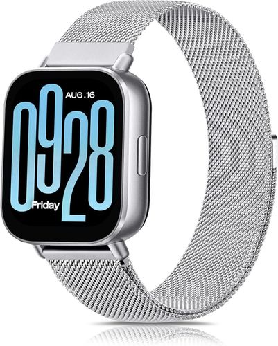 Pasek metalowy do Xiaomi Redmi Watch 5 Active/Lite srebrny Oumida na Arena.pl