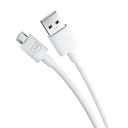 accessories - 3mk hyper cable a to micro 1.2m 5v 2,4a white na Arena.pl