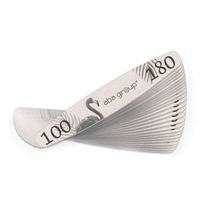 ABA GROUP Pilnik do paznokci ELIPSA 100/180  Standard - 25 sztuk