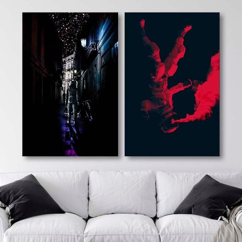 Obraz na płótnie – Canvas, Astronauta w uliczce 40x60 na Arena.pl