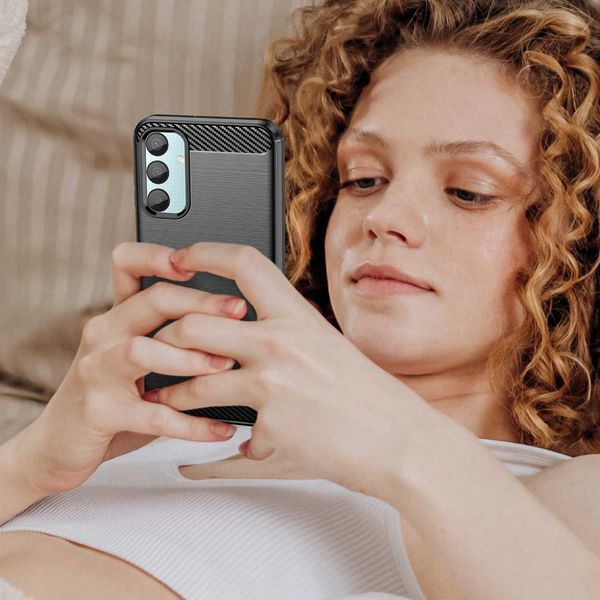 Spacecase Carbon Galaxy M15 Black zdjęcie 5