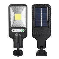 Lampa ścienna solarna latarnia 616C 30COB z czujnikiem ruchu i zmierzchu