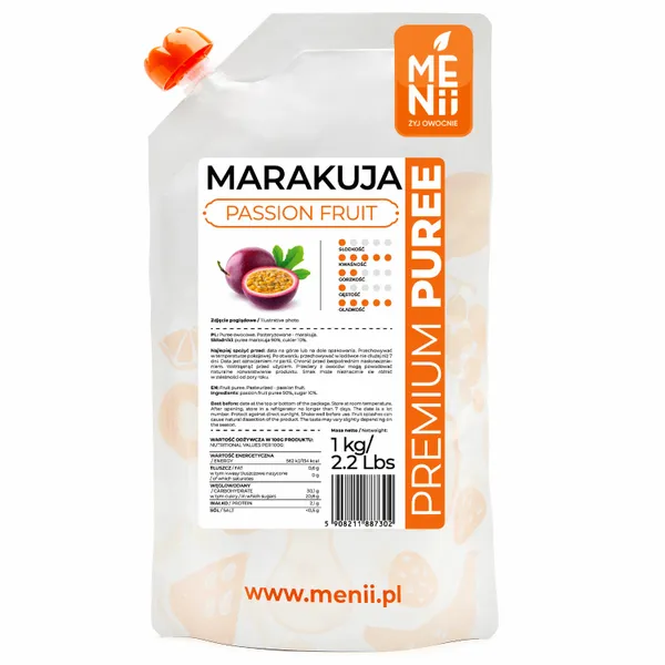 Premium Puree Marakuja 1kg zdjęcie 1