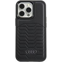 Audi Synthetic Leather MagSafe iPhone 13 Pro / 13 6.1" czarny/black
