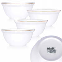4x Duża MISKA ceramiczna miseczka na zupę ramen sałatki przekąski 750 ml