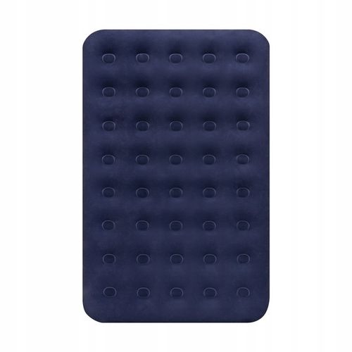 Materac dmuchany dwuosobowy do spania + pompka 186 x 130 x 22 cm Rebel na Arena.pl