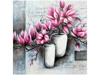 50X50CM MAGNOLIE WAZONACH OBRAZ