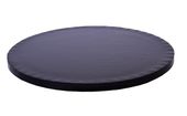 podkład pod tort  czarny  okrągły 28 cm  x  1,2 cm h  - 2191