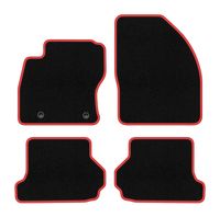 Dywaniki welurowe CARLUX-RED do Ford Focus MK2 Cabrio 2006-2010