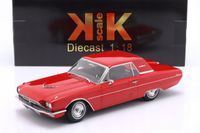 KK SCALE FORD THUNDERBIRD Hardtop Coupe 1966 Red 1:18