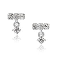 Srebrne kolczyki Staviori