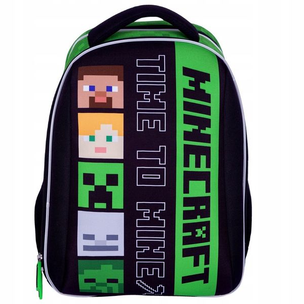 Tornister Plecak Szkolny MINECRAFT ALEX&STEVEN zdjęcie 2