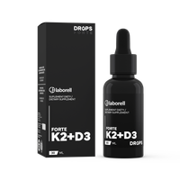 Witamina K2 200 mcg + D3 6400 IU forte