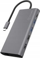 Stacja dokujaca ICY BOX USB-C - Triple Video Dock 12 w 1