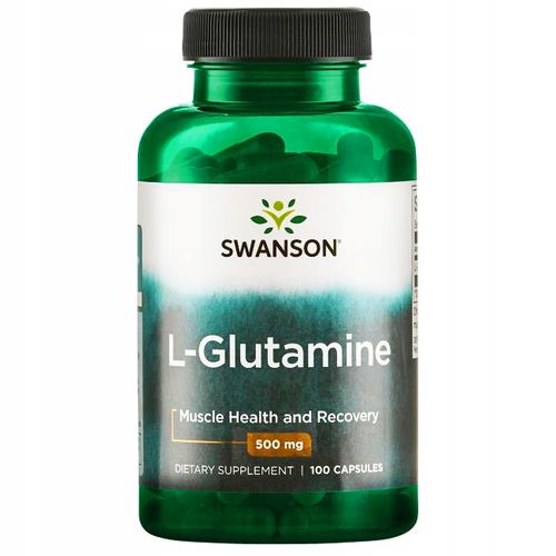 2x SWANSON L-Glutamina 500 mg 100 kaps. na Arena.pl
