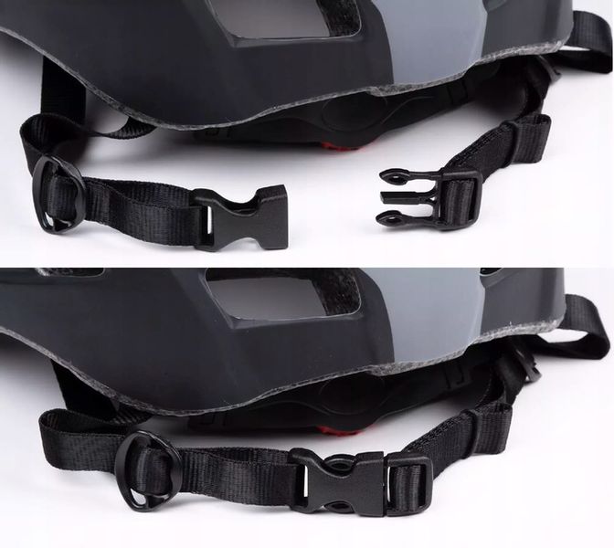 Kask rowerowy LED regulowany męski damski na rower rolki DUNLOP L zdjęcie 3