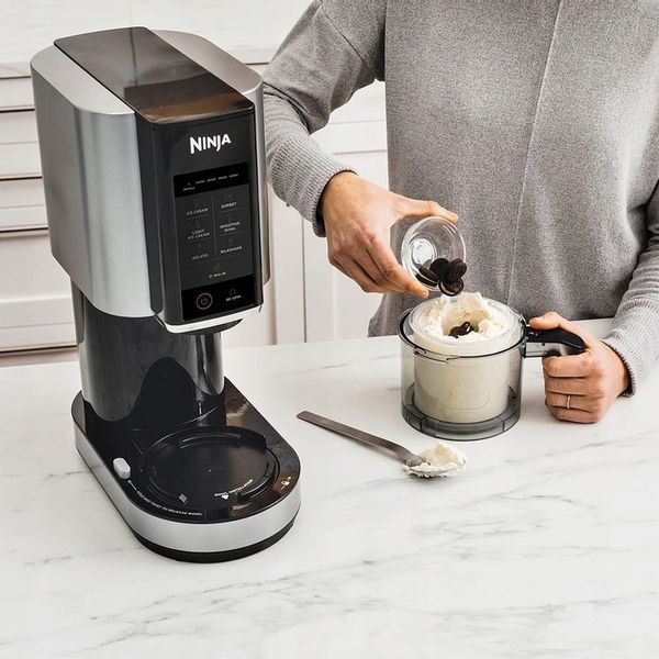 Ninja NC300EU szare Urządzenie Maszynka do lodów sorbetów zdjęcie 3