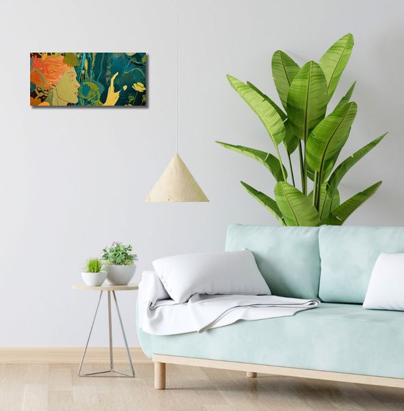 Obraz 50x20cm Wezwanie do Flory zdjęcie 2