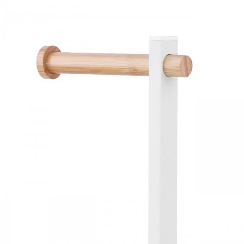 Zestaw łazienkowy Kosz na śmieci i stojak na szczotkę i papier  bialy bmbu na Arena.pl