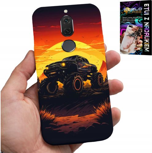 ETUI DO HUAWEI MATE 10 LITE - MONSTERTRUCK, CIĘŻARÓWKA, WZORY + SZKŁO na Arena.pl
