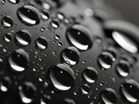 Plakat 100x75cm Mikrokosmos Kropelek