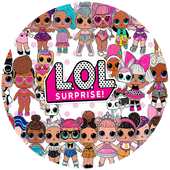 Opłatek na tort lol Suprise