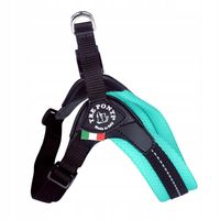 SZELKI małego psa York Maltańczyk XS 33-47cm TRE PONTI miętowe BEZUCISKOWE