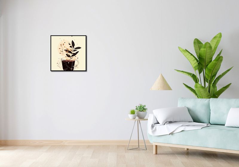 Plakat 50x50cm Jesienna Donica zdjęcie 4