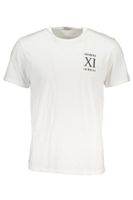 NIEBIESKI T-SHIRT MĘSKI Z KRÓTKIM RĘKAWEM BIKKEMBERGS 2XL