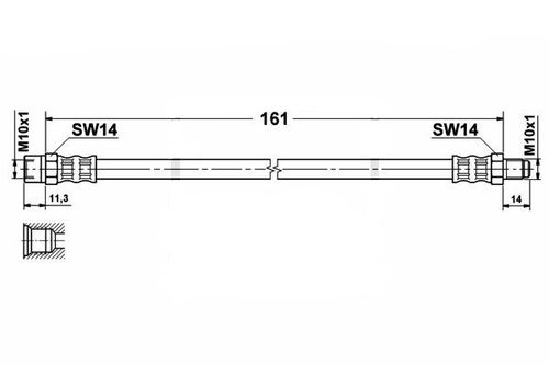 Audi Cabriolet B3 B4 (8g7) - Zestaw Przewodów Hamulcowych Teflonowych W na Arena.pl