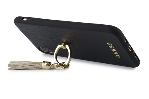 GUESS HARD CASE SAFFIANO - iPhone XS Max - BLACK na Arena.pl