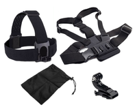 ZESTAW STARTOWY 4W1 DO KAMER GOPRO 7 6 5 4 3+ SESSION