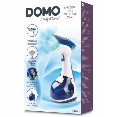 DOMO DO7057s ręczny steamer, parownica do ubrań 40g/min, regulacja na Arena.pl
