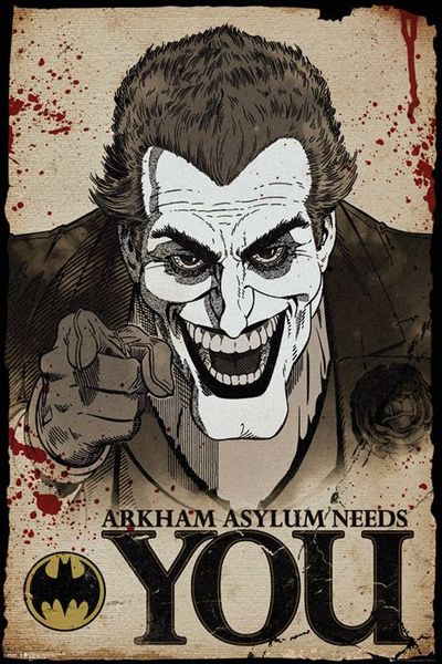 Joker Needs You Batman - plakat 61x91,5 cm zdjęcie 1