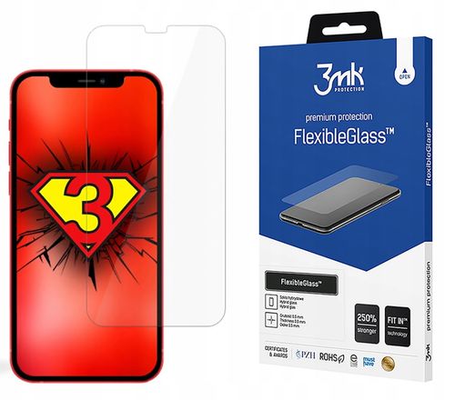 Apple iPhone 12 Mini - 3mk FlexibleGlass na Arena.pl