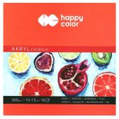 BLOK DO AKRYLI 360G 15X15CM HAPPY COLOR