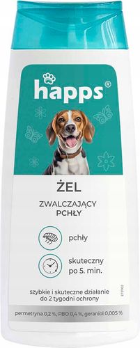 HAPPS - żel zwalczający pchły 150ml na Arena.pl