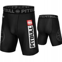 PITBULL WEST COAST MĘSKIE SPODENKI KOMPRESYJNE HILLTOP SPORTS CZARNE 3XL