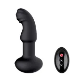 nomi tang pluggy rc silikonowy masażer zdalny, 15,3 cm, usb, czarny