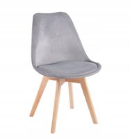 krzesło pc-010-v velvet szare