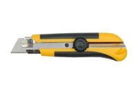 nóż z ostrzem łamanym 25mm metalowy profesional - w-76190