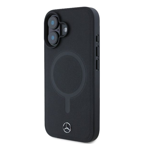 Etui Mercedes do iPhone 16, Czarny, MagSafe zdjęcie 2