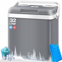Lodówka turystyczna przenośna 32L 12V termoelektryczna funkcja grzania