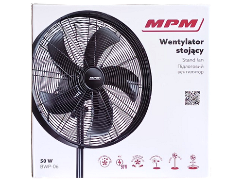 Wiatrak - Wentylator podłogowy MPM BWP-06 - 50W na Arena.pl