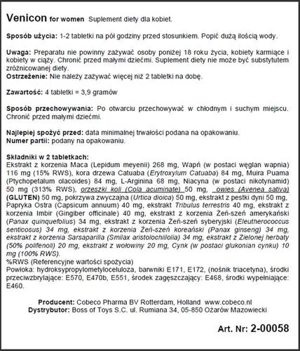 Supl.diety-Venicon For Women Eu na Arena.pl