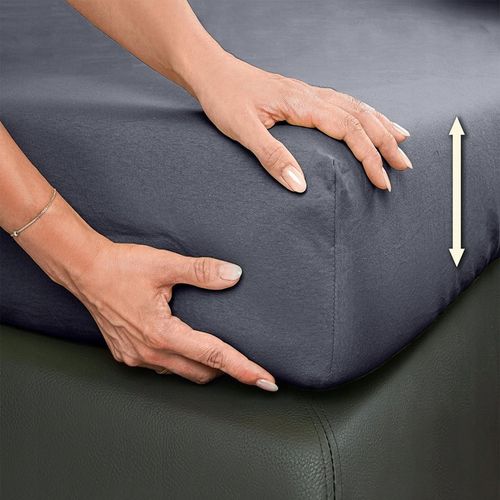 Prześcieradło 100% Bawełna CZESANA 240x220 + 30cm z GUMKĄ na wysoki na Arena.pl