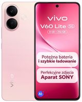 Smartfon VIVO V60 Lite 5G 8/256GB 6.77" 120Hz Różowy
