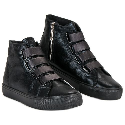 Czarne trampki nad kostkę r.41 na Arena.pl